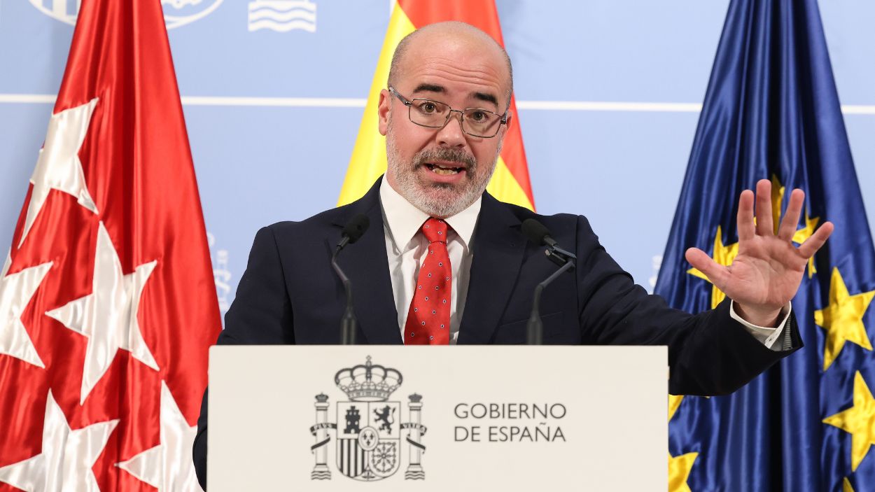 El delegado del Gobierno, Francisco Martín Aguirre. EP.