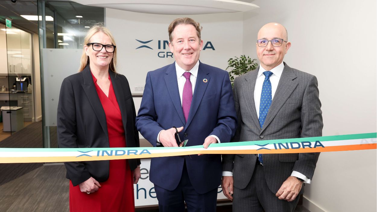 Inauguración de la nueva sede de Indra en Dublín