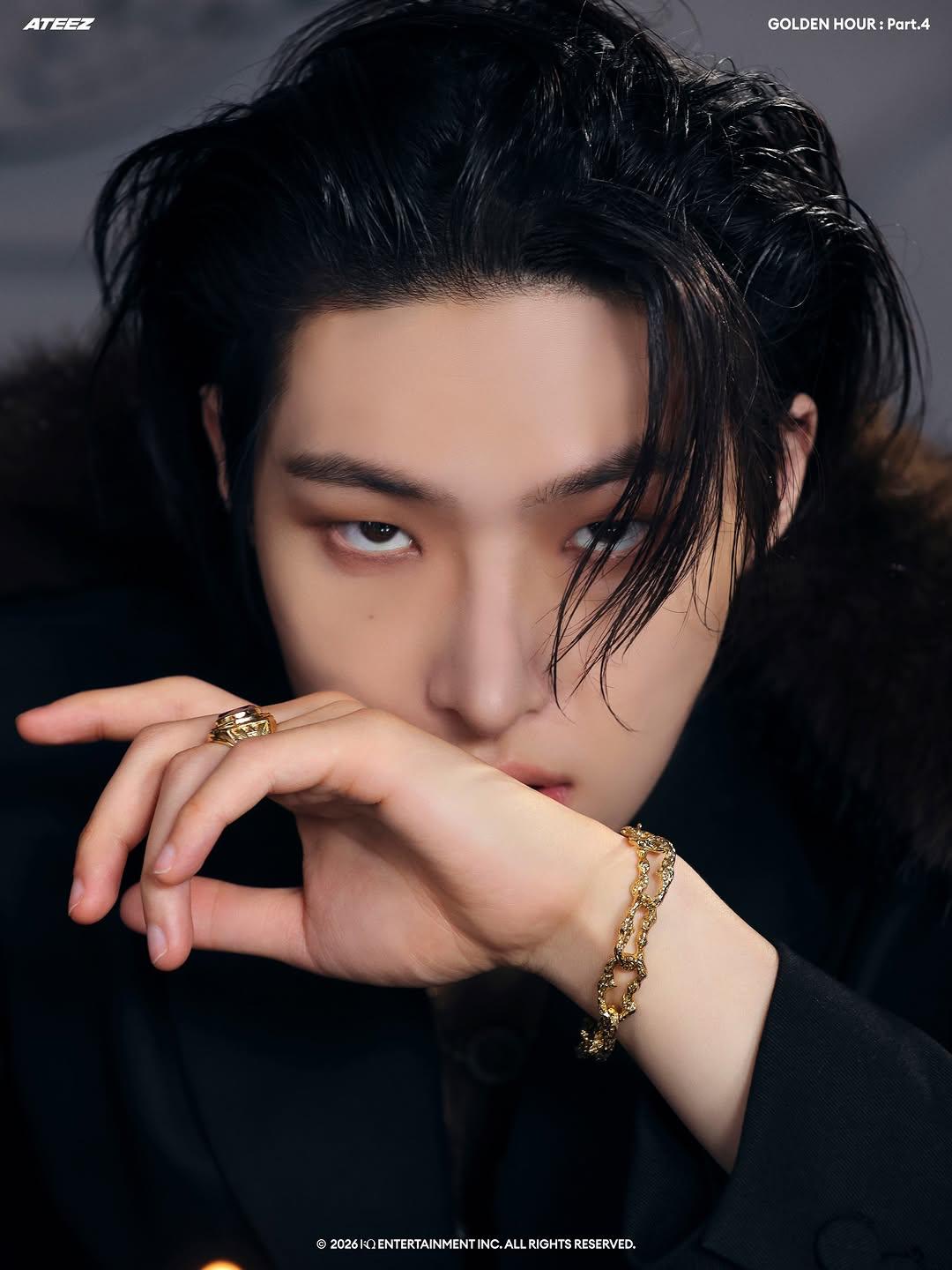 ATEEZ Lanza Nuevos Teasers De GOLDEN HOUR Part 4 Con San Mingi ATEEZ Lanza Nuevos Teasers De GOLDEN HOUR Part 4 Con San Mingi