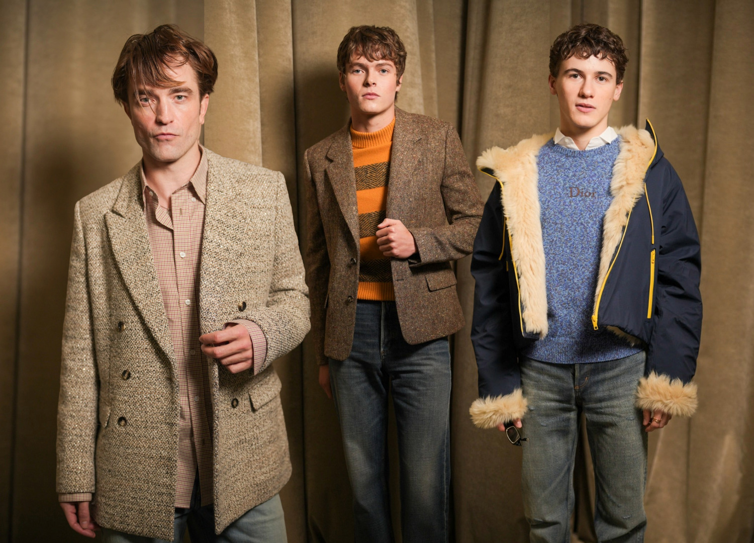  Dior reúne a Robert Pattinson, Jamie Dornan y Sam Nivola