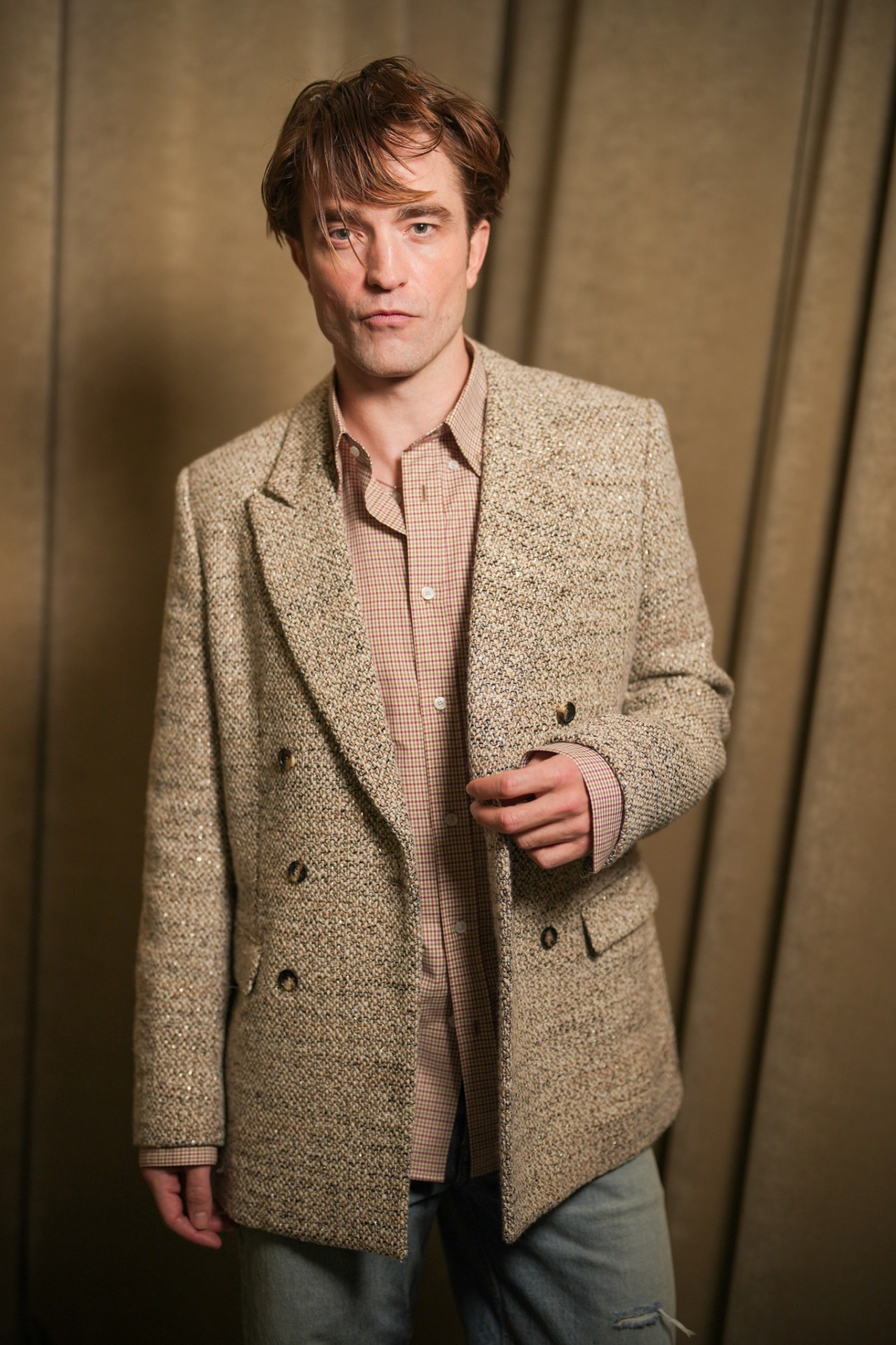 Robert Pattinson en el Desfile masculino de Dior otoño-Invierno 2026