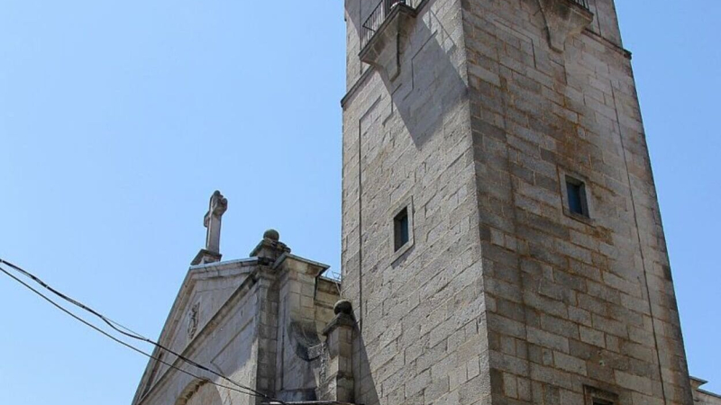 Antigua iglesia del siglo XV, convertido en uno de los grandes símbolos arquitectónicos de Guijuelo (Salamanca)