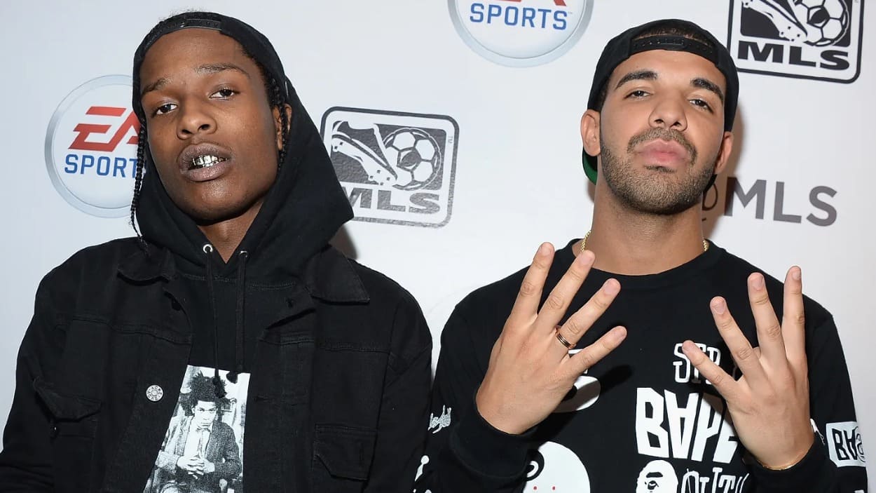 A$AP Rocky y Drake FIFA 2013 NY 