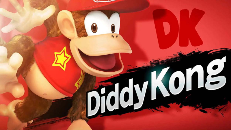 Diddy Kong, compañero de Donkey Kong en varios juegos de la saga de Nintendo Diddy Kong, compañero de Donkey Kong en varios juegos de la saga de Nintendo