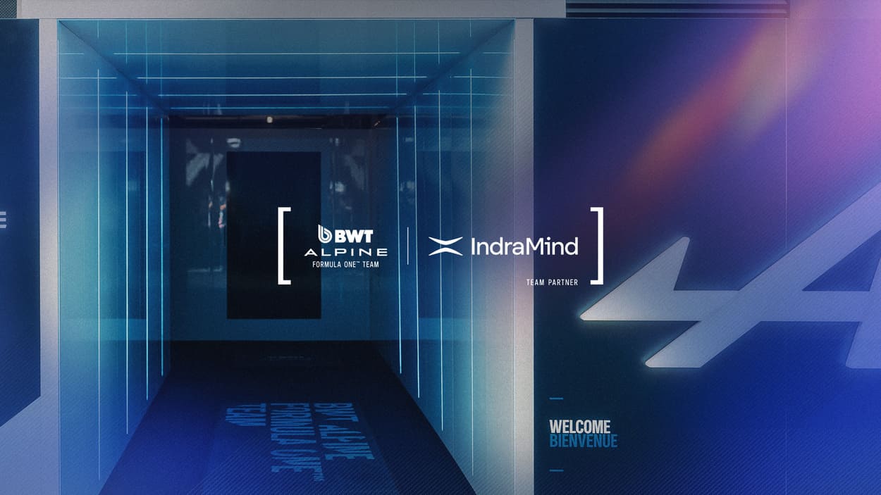  Indra Group firma un acuerdo con F1 BWT Alpine Formula One Team. INDRA GROUP