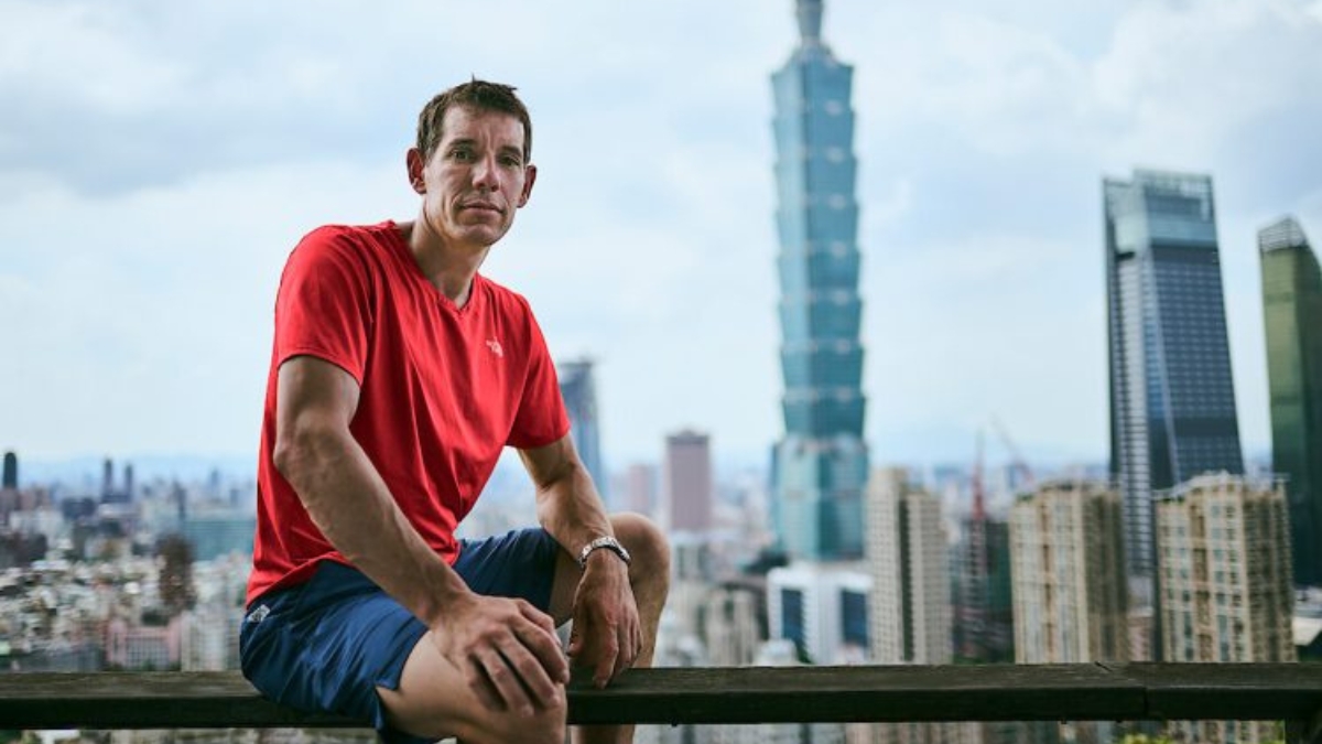 Alex Honnold días previos a la escalada del edificio| Netfilx