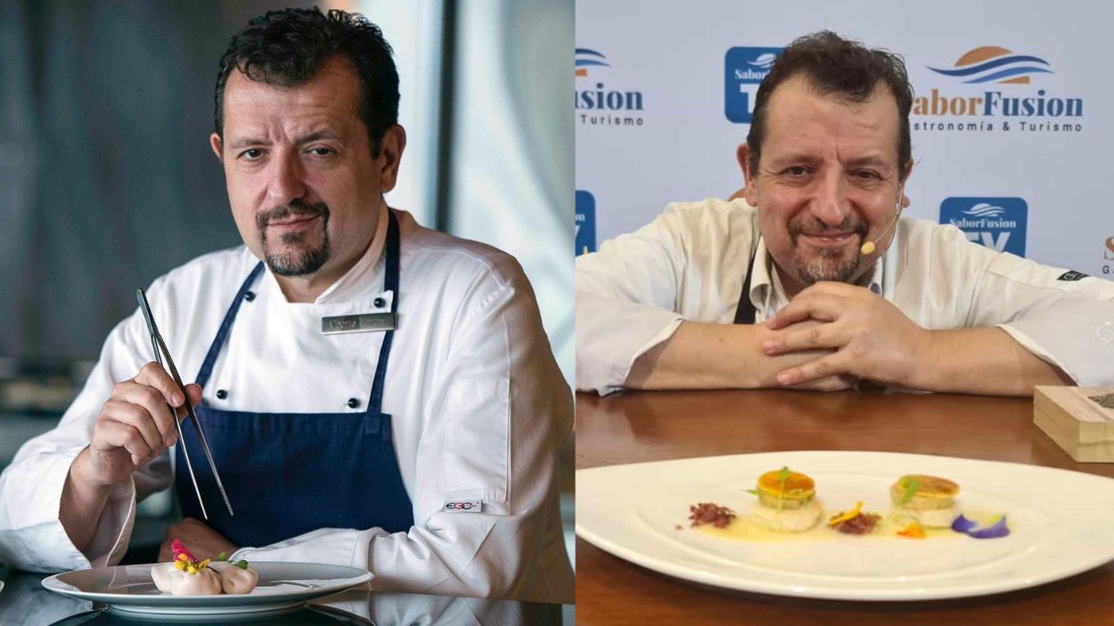 El cocinero Alberto Martín