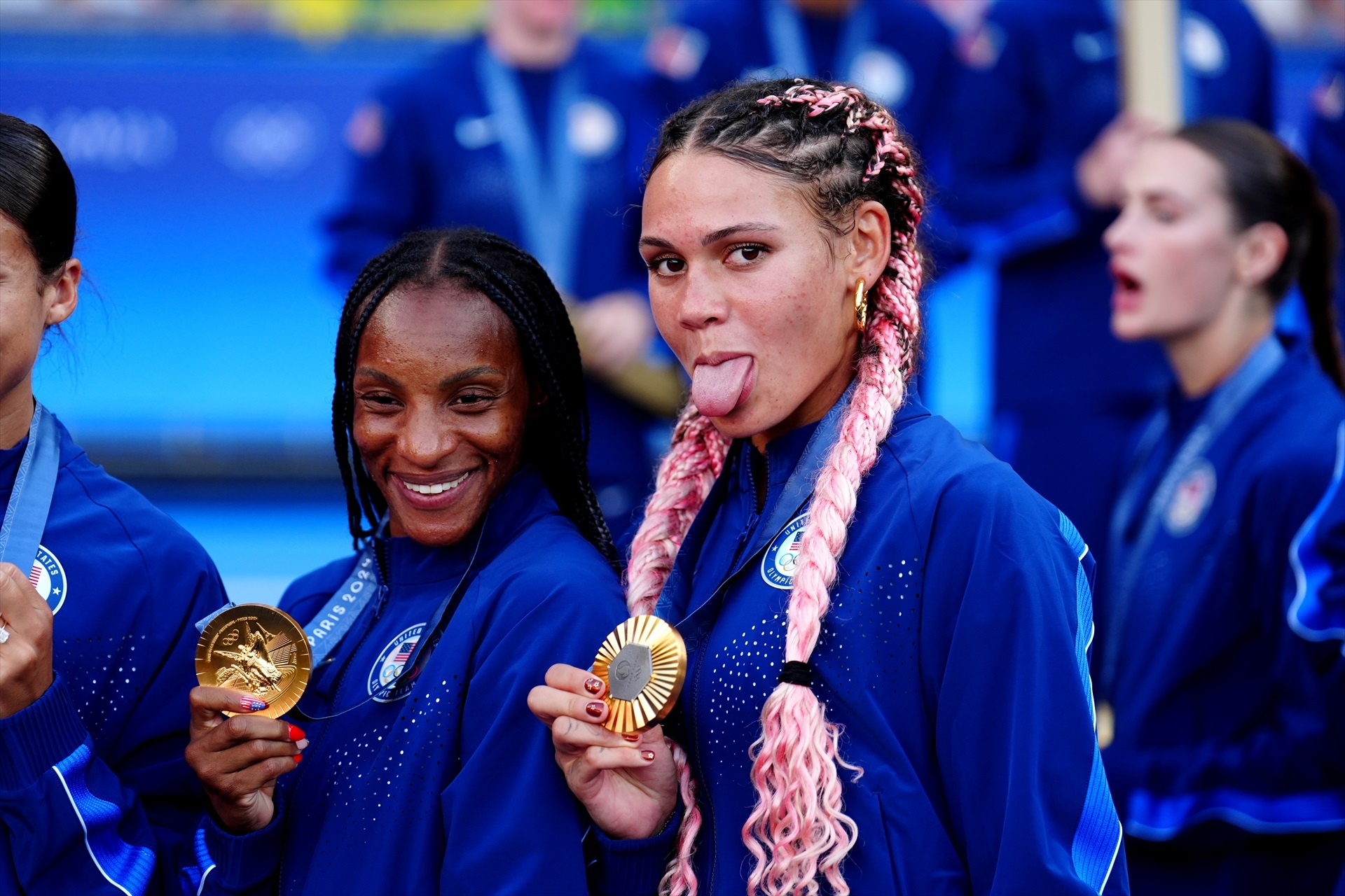 Trinity Rodman tras ganar la medalla de oro en Paris 2024| EP