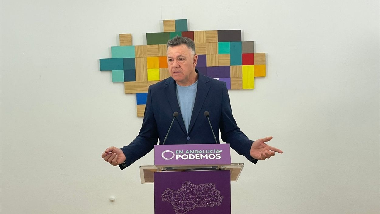 Juan Antonio Delgado, candidato de Podemos a la Junta de Andalucía / EP