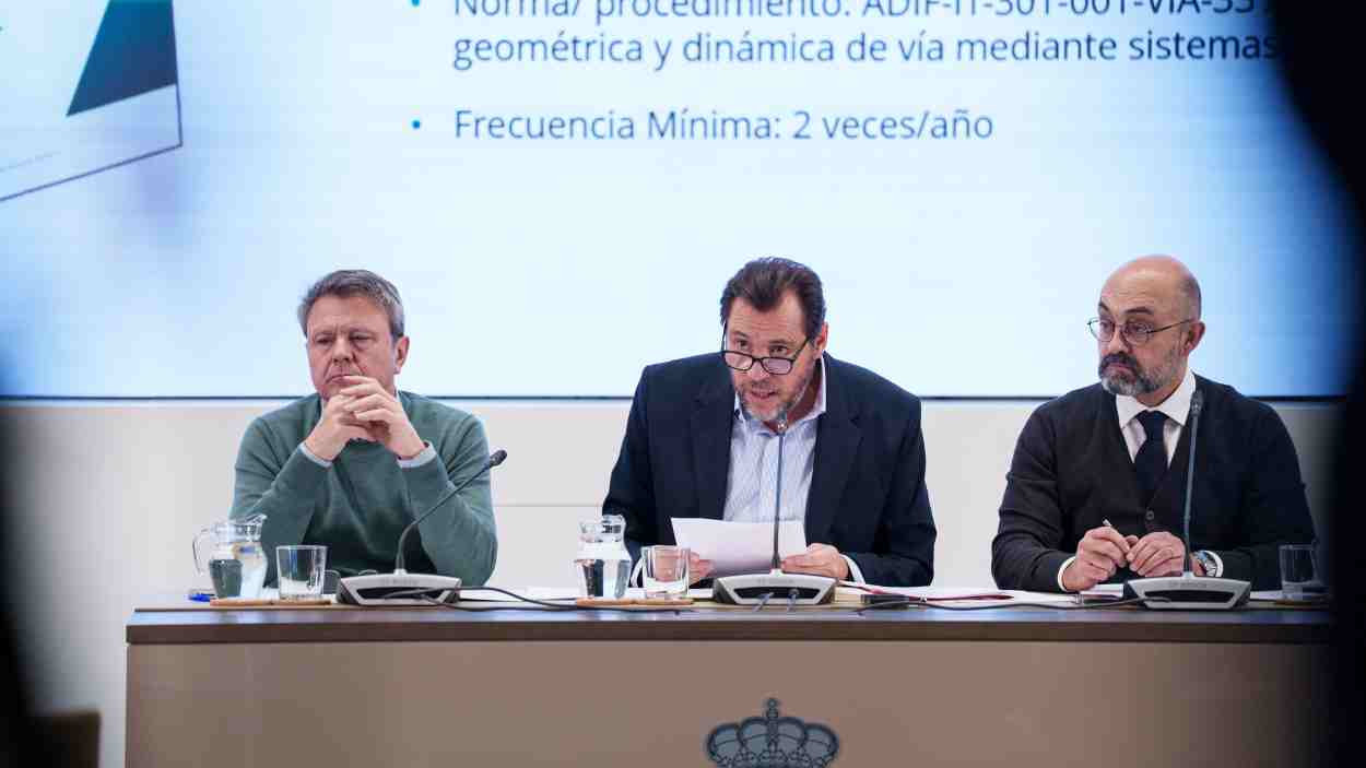 Rueda de prensa sobre el accidente en Adamuz. EP