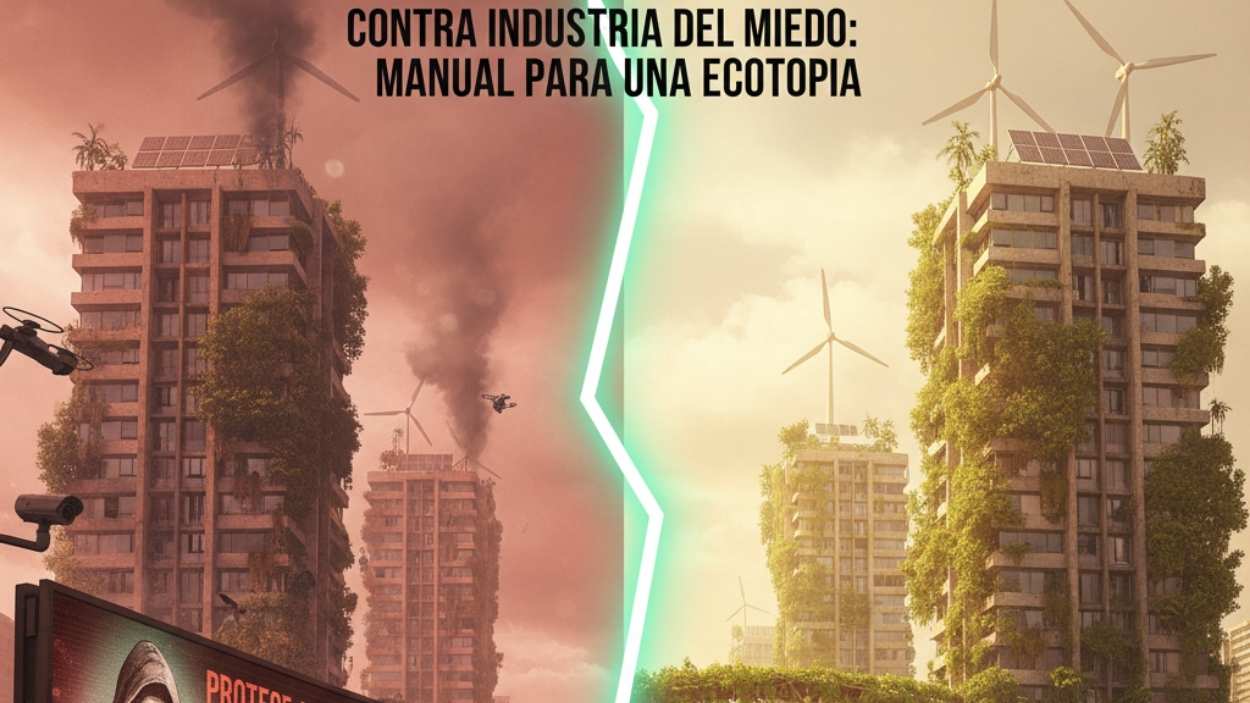 Ecotopia o el optimismo crítico. Imagen generada con IA.