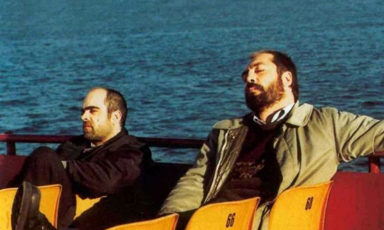 Luis Tosar y Javier Bardem en 'Los lunes al sol'. Redes Sociales