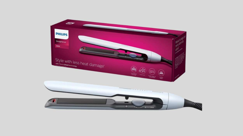 Philips Plancha de pelo serie 5000