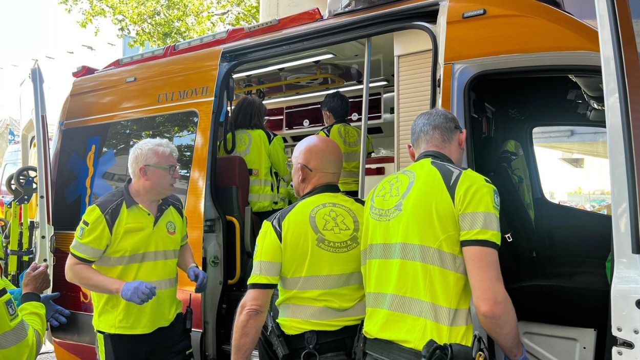 Un equipo del Samur. EP.