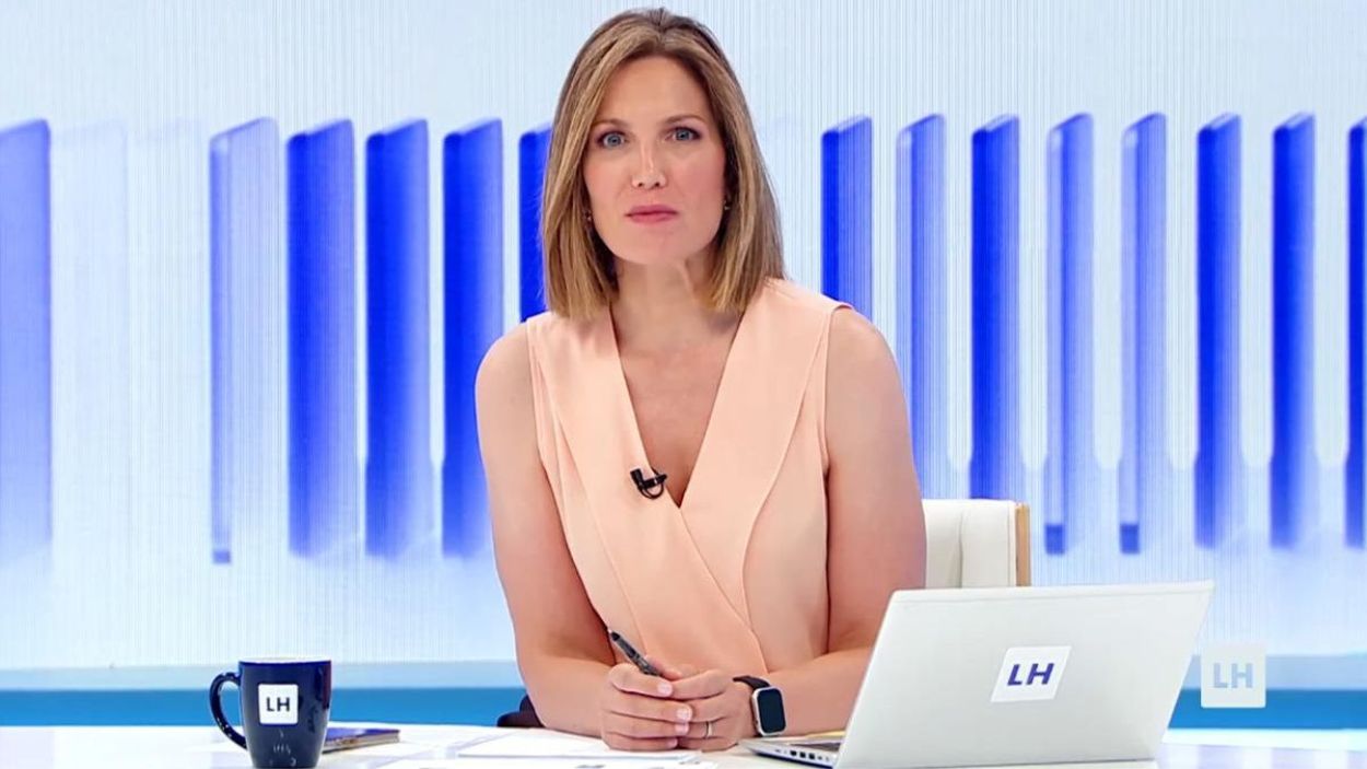Silvia Intxaurrondo en 'La Hora de La 1'. TVE 