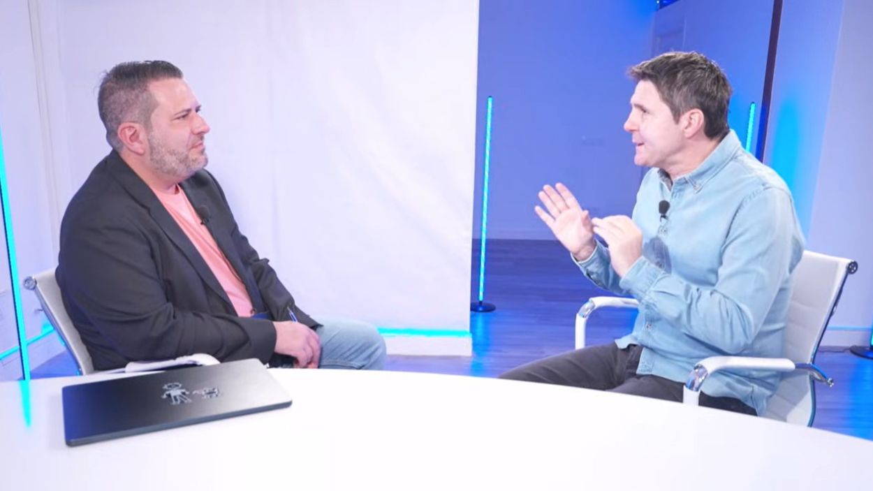 Chema Garrido y Jesús Cintora. YouTube