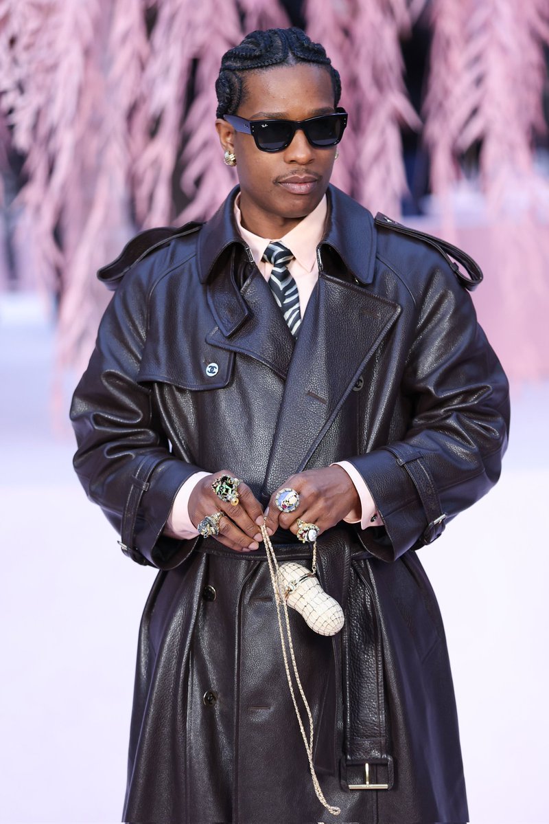 A$AP Rocky - Chanel Couture SS26 - PFW