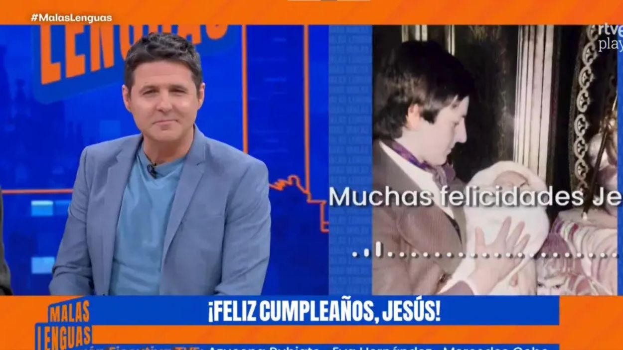 Jesús Cintora en 'Malas Lenguas'. TVE