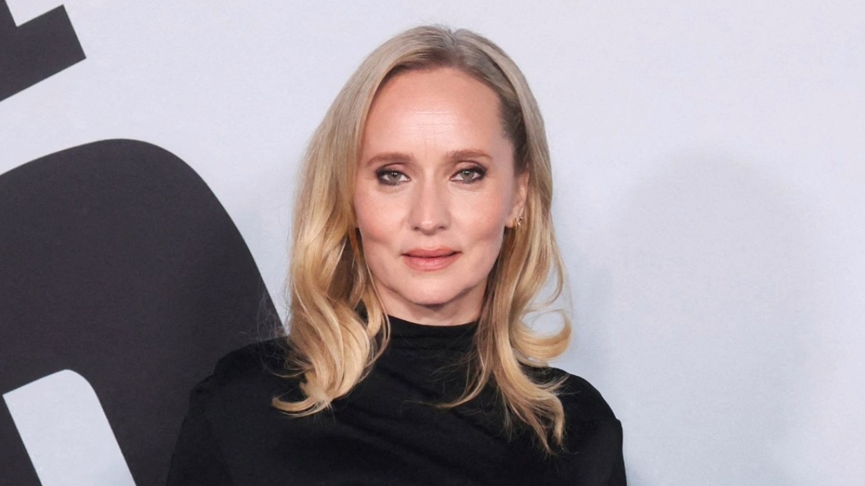 Mona Fastvold durante los Globos de Oro. Foto: NTB