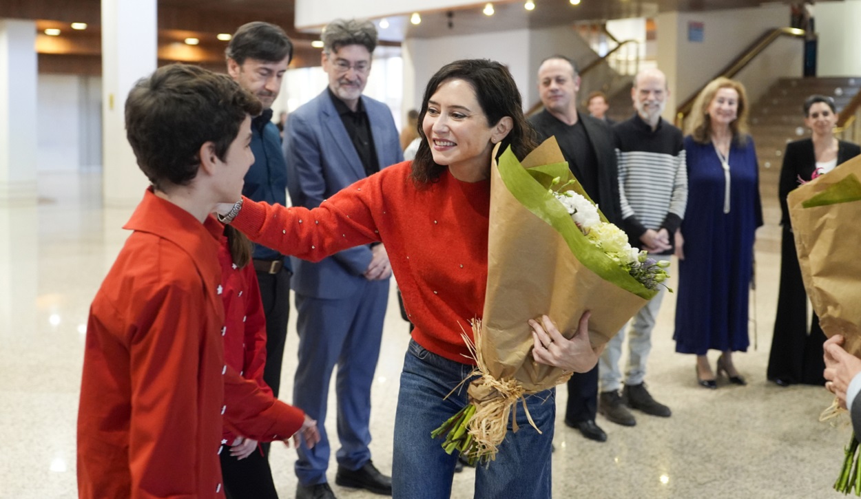 La presidenta de la Comunidad de Madrid, Isabel Díaz Ayuso. EP