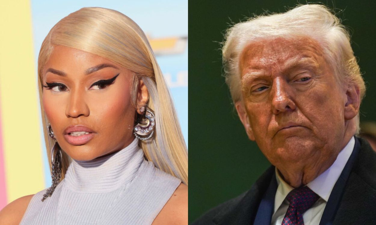 Nicki Minaj y Donald Trump. Elaboración propia