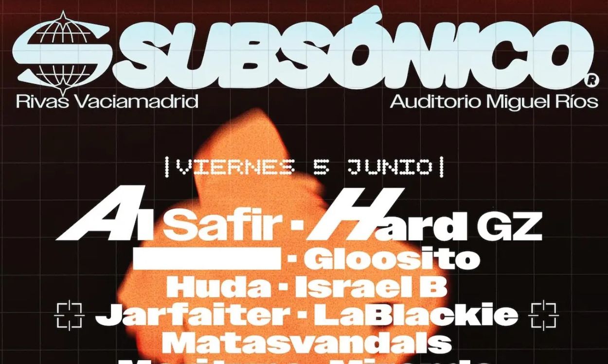 Cartel del festival Subsónico.