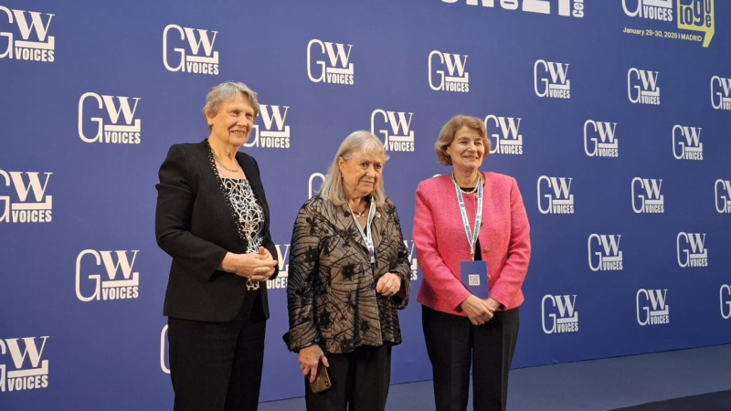 Susana Malcorra, Helen Clark e Irina Bokova, excandidatas a la Secretaría General de la ONU. Imagen Marta Alberca ElPlural. Susana Malcorra, Helen Clark e Irina Bokova, excandidatas a la Secretaría General de la ONU. Imagen Marta Alberca ElPlural.