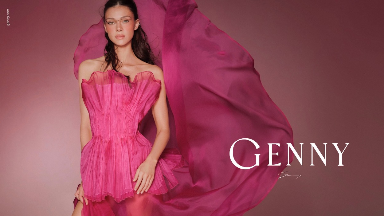 Nicola Peltz Beckham por GENNY, cortesía