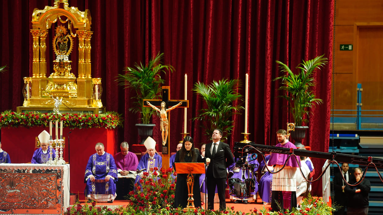 Misa funeral en Huelva por las víctimas de Adamuz. EP.