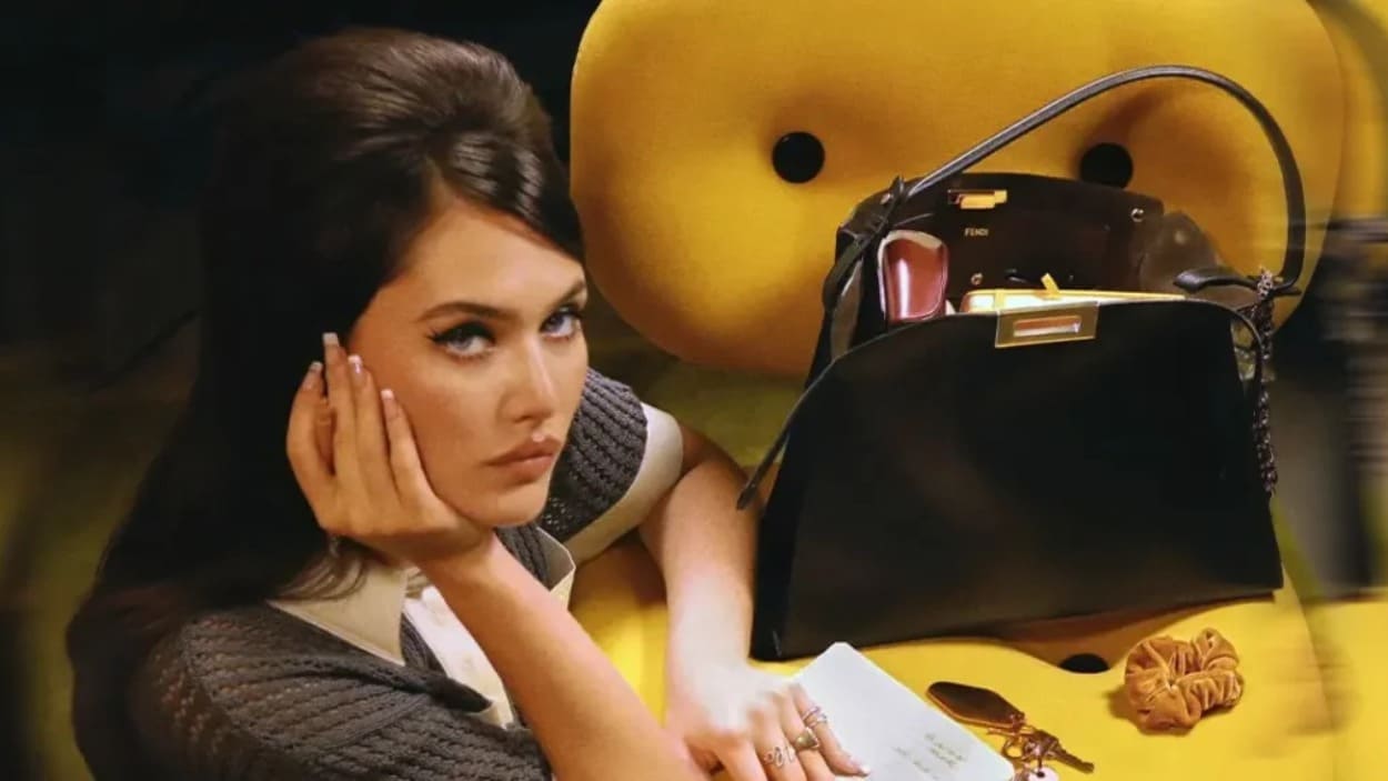 Sienna Spiro x FENDI. Cortesía de Fendi