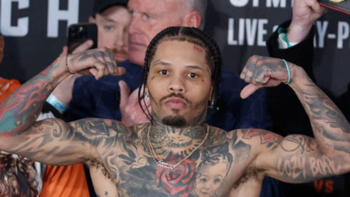 Gervonta Davis durante un pesaje| WBA
