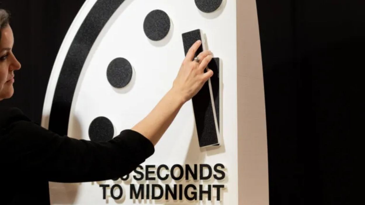 El Reloj del Juicio Final. Archivo.