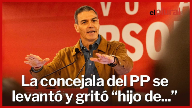 Una concejal del PP insulta a Sánchez en un mitin en Teruel