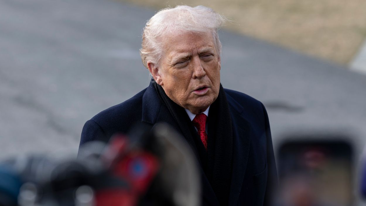 El presidente de los Estados Unidos, Donald Trump