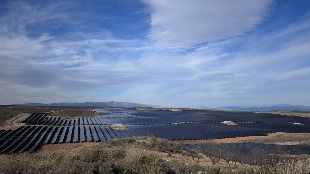Planta fotovoltaica de Iberdrola en Caparacena