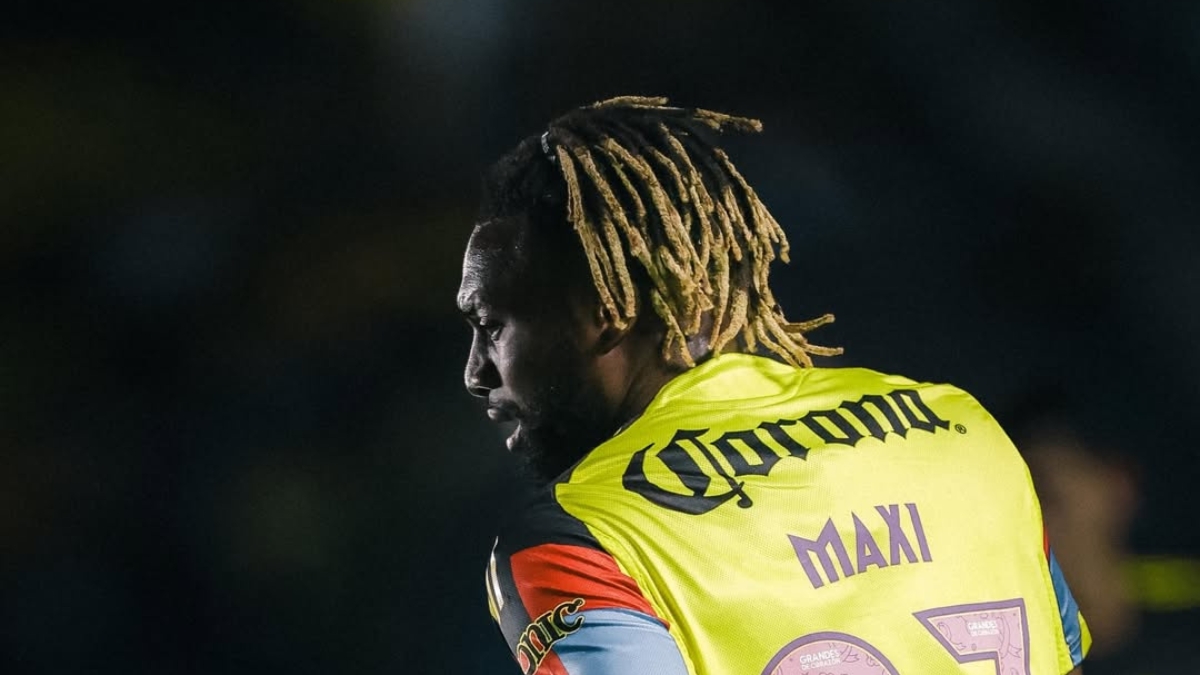 Saint-Maximin durante un partido con el América| @st_maximin