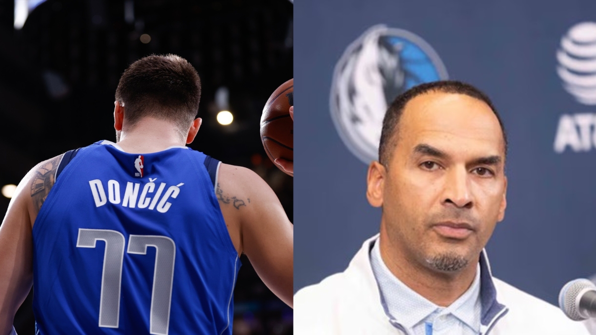 Dončić y Nico Harrison| EP