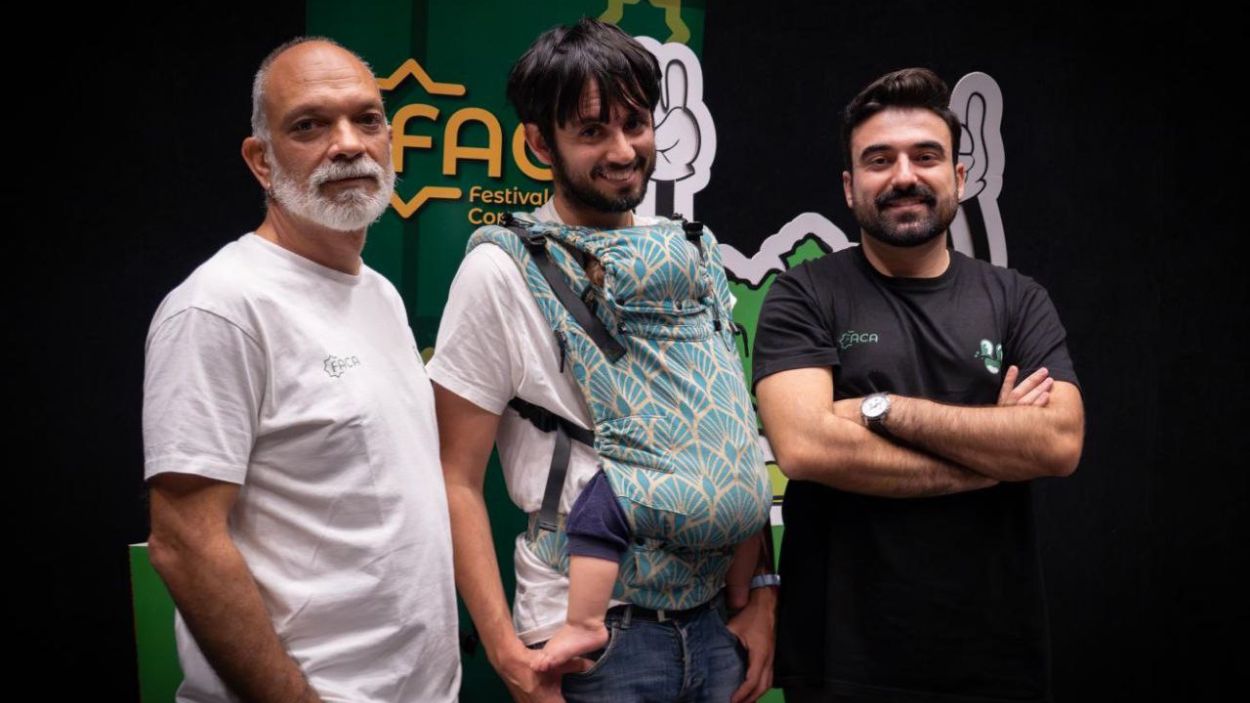 De izquierda a derecha: Nacho Terceño, Pablo Suricato y Pabloshurmano 