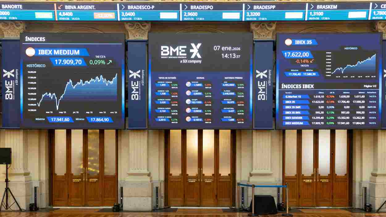 El Ibex 35 en una imagen de archivo. EP