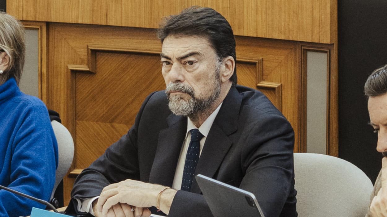El alcalde de Alicante, Luis Barcala. EP.