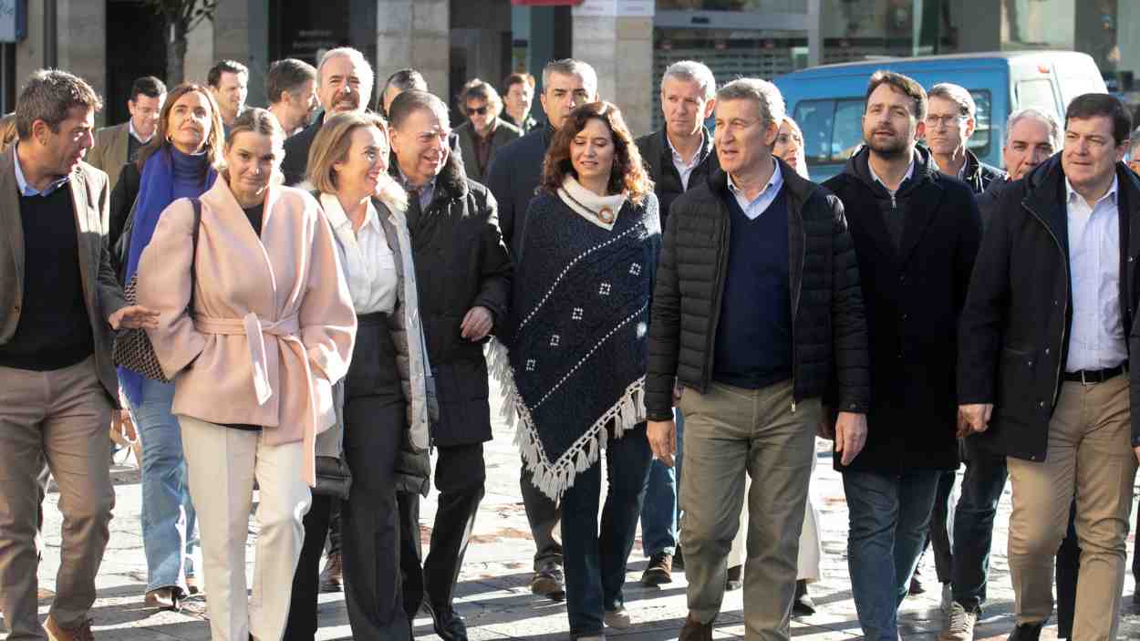 Dirigentes del Partido Popular. EP