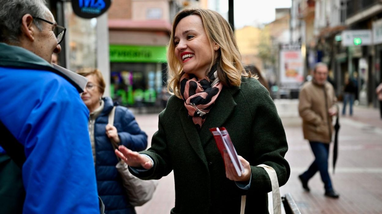 Pilar Alegría, candidata a la presidencia del Gobierno de Aragón. EP
