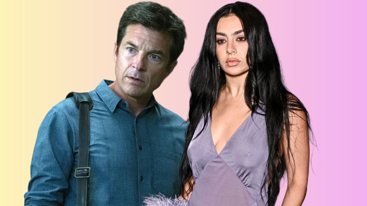 Jason Bateman y Charli XCX 