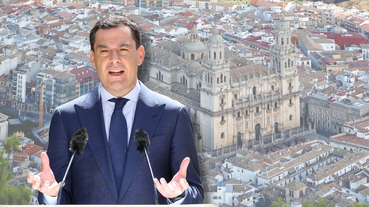 Moreno Bonilla y la ciudad de Jaén. Elaboración propia