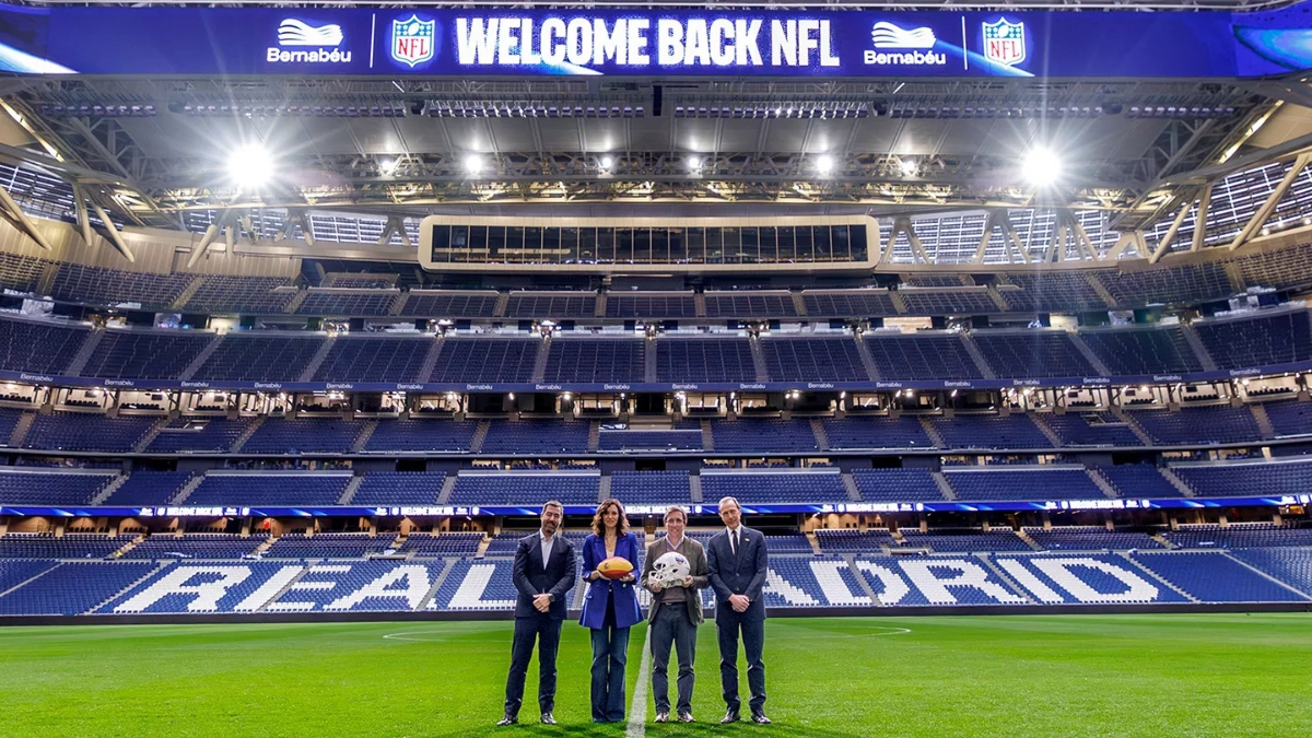 La presentación del nuevo partido de la NFL en Madrid| Real Madrid