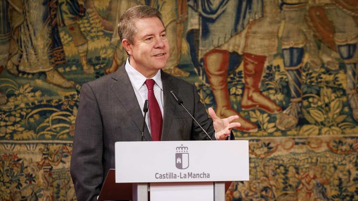 Emiliano García-Page, presidente de Castilla-La Mancha. JCCM.