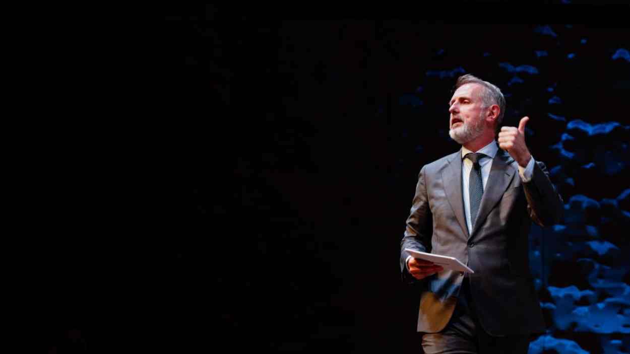 Marc Murtra durante su intervención  Foto de Telefónica