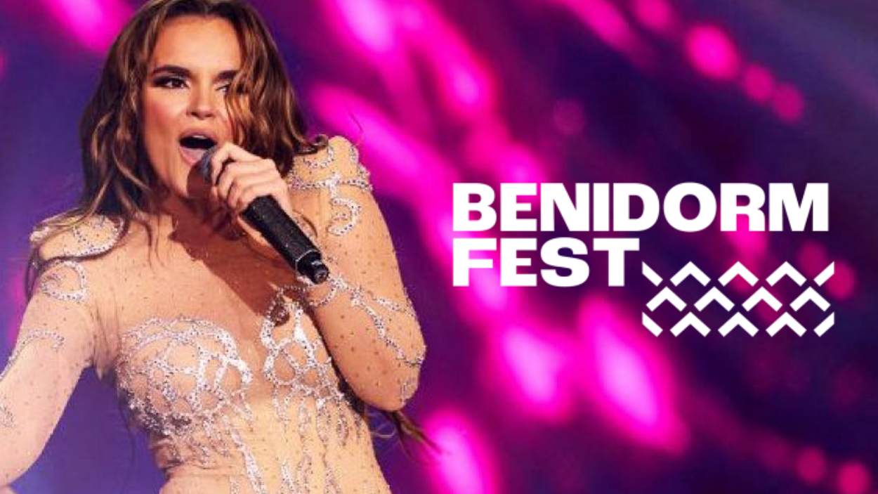 Melody en el Benidorm Fest 2025 (RTVE)
