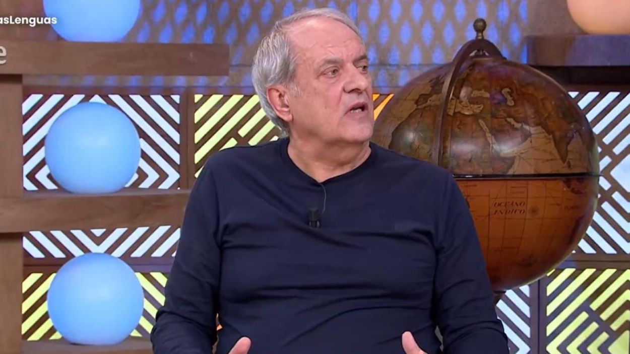Javier Aroca en 'Malas Lenguas'. TVE 
