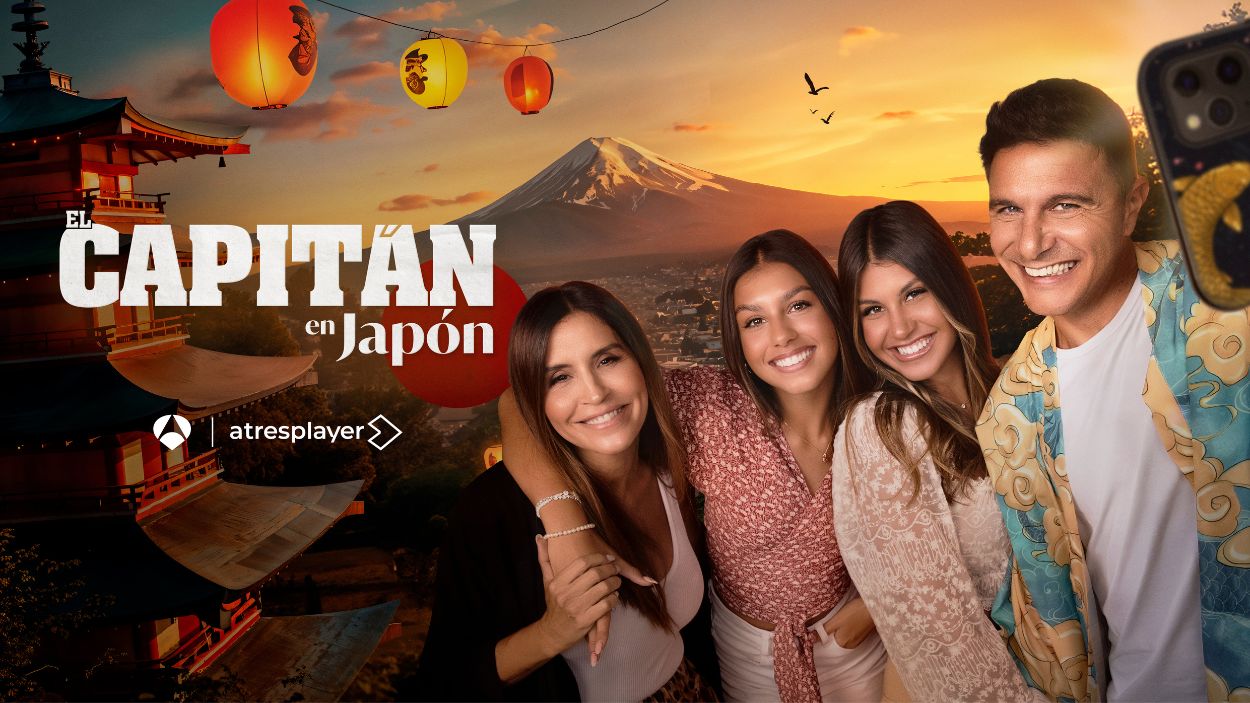 Cartel de 'El Capitán en Japón'. Atresmedia